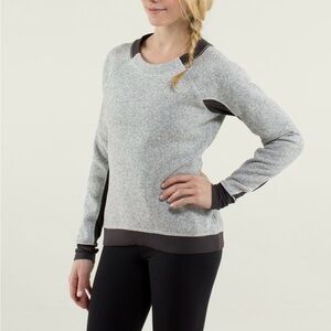 Lululemon Fleet Street Pullover
Heathered White / Soot $98 Retail